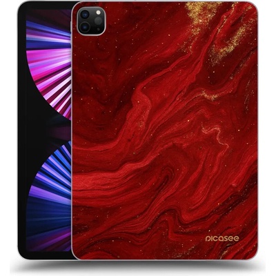 Picasee silikónový čierny obal pre Apple iPad Pro 11 2021 3.gen Red