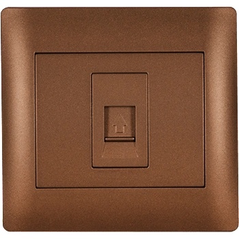 ELMARK Rhyme ТЕЛЕФОНЕН КОНТАКТ КАФЕ МЕТАЛИК (11266)