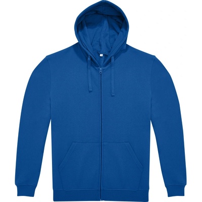 B&C mikina s kapucí B&C ID.224 Zip Hood na zip unisex COT01I22445004 royal blue