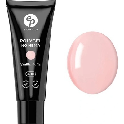 Bio Nails polygél VANILLA MUFFIN No Hema v tube 30 ml