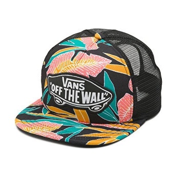 Vans Beach Girl Trucker black tropical