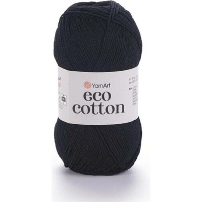 Yarn Art příze Eco Cotton_761 černá