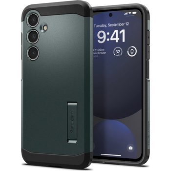 Image 1 of Spigen Гръб Spigen Tough Armor за Samsung Galaxy S24 FE - Зелен