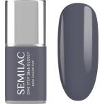 Semilac One Step 3in1 Glossy гел лак за нокти цвят 185 Stone Grey 7ml