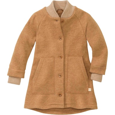 disana Детско вълнено яке disana Kid's Walk Coat - Caramel - размер 110/116 (EU) (703-4130-0312)