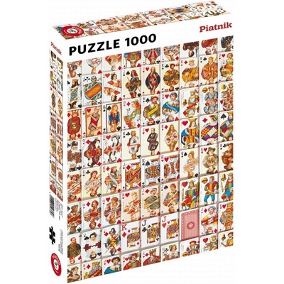Piatnik Karty 1000 dílků
