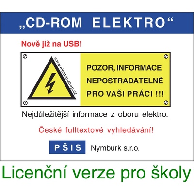 ELEKTRO verze 56 na USB - školy
