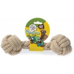 LEOPET Играчка за куче - Въжен дъмбел - 25 см, 200 гр - 1 бр, leopet Италия, 76094/ghc100