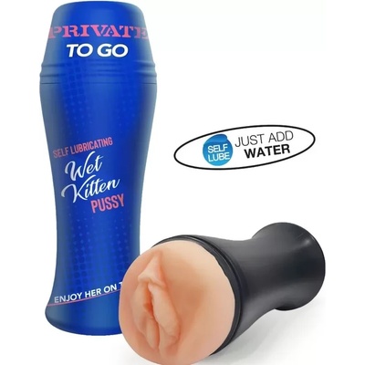Изкуствена вагина, използва се без лубрикант - Wet Kitten Self Lube (D-235854)