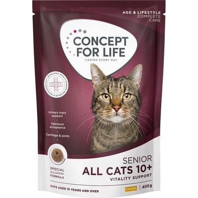Concept for Life All Cats 10+ NOVINKA: 400 g