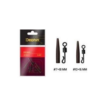 Delphin Obratlík S Prevlekom FDR Quick Set veľ.S 10 5 ks