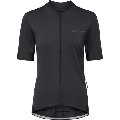 Vaude Дамска фланелка с къс ръкав за колоездене Vaude Women's Kuro Full-Zip Tricot II Cycling jersey - Black - размер 38 (EU) (156-2124-0412)