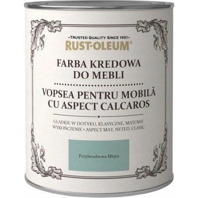 Rust-Oleum Barva na nábytek křídový mat 0,75 l špinavě máta