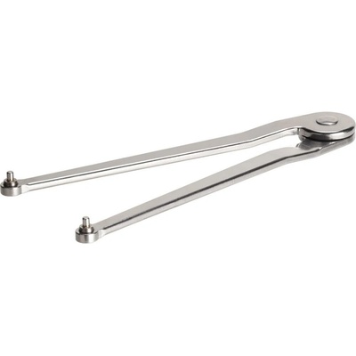 AMF klíč do čelních otvorů stavitelný INOX ocel 11-60mm/4 mm s nosem EDE582B0400