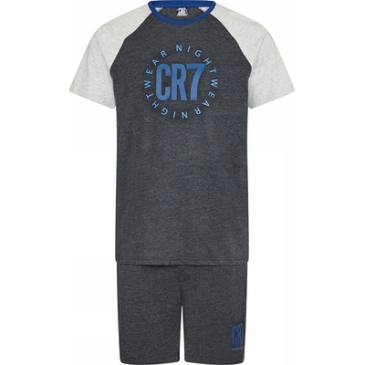 CR7 Cristiano Ronaldo pánské pyžamo krátké šedé