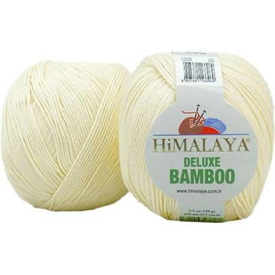 Himalaya příze DeLuxe Bamboo_124-03 světle žlutá