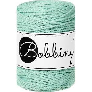 Bobbiny 3PLY Macramé Rope 1, 5 mm 100 m Jelly Mint юта (TD-E088)