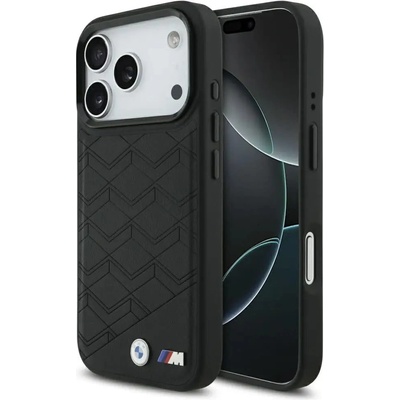 BMW Калъф MagSafe с лого на BMW M Shape за iPhone 17 Pro - черен
