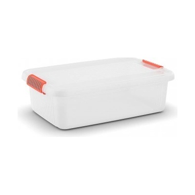 Kis K Latch Box M průhledná/oranžová – Zboží Dáma