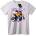 NOONEBRAND Тениска Roblox Герои с Кола - XL, White
