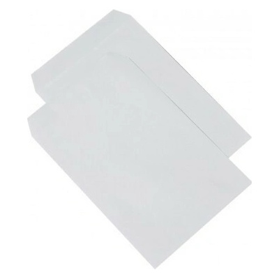 Papierová obálka C4 (229x324mm) biela, samolepiaca