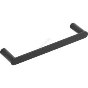 Armatura 864-025-81 - Стенна закачалка за кърпи 24 см неръждаем/матов черен (KF0181)