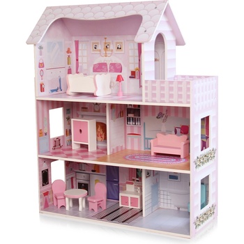 Image 1 of Chipolino, TOYS Дър. къща за кукли с к-т 9 бр. мебели (diwh02408631)