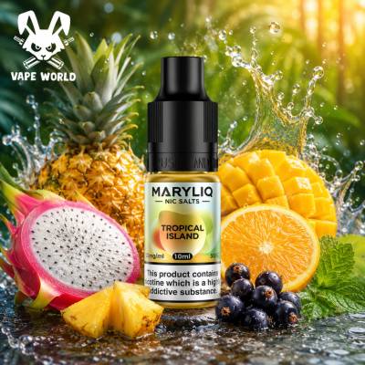 Maryliq Salt TROPICAL ISLAND 10 ml 20 mg