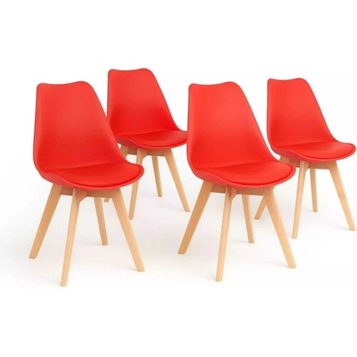 LuxuryForm Bali červená 4 ks