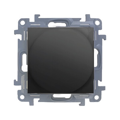 Stmívač pro stmívatelné LED, otočné ovládání, tlačítkové spínání, jednoobvodový,, Simon 10 CS9LA.01/49