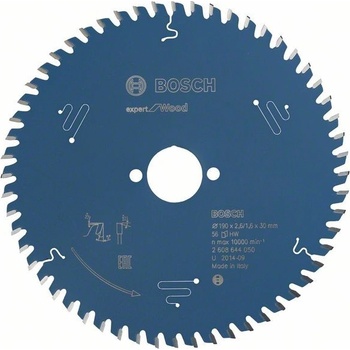Bosch pilové kotouče Expert for WOOD 190 x 30 x 2,6/1,6 x 56z , ATB