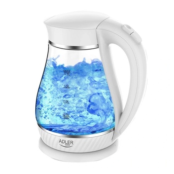 Adler AD 1274 1, 7L Електрическа кана Бели (AD 1274)