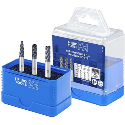 PFERD TOOLS 21901905 frézovací kolík sada Vonkajší Ø 6 mm Ø hriadeľa 6 mm