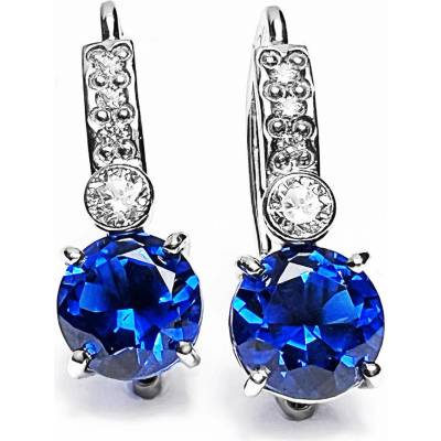 Stuchlík zlaté se safíry a diamanty 023355