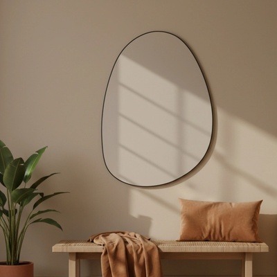 Edaxo ASYM 75 x 55 cm černá