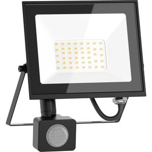 Mexen Luxpro+ LED прожектор с сензор за движение, 30W, Студена - 6500K, 3300 lm, черен (L236-030-65-70)