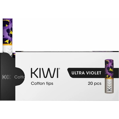 KIWI filtrové náustky 20 ks Ultra Violet