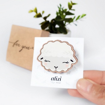 Alizi Design brož ovečka mini