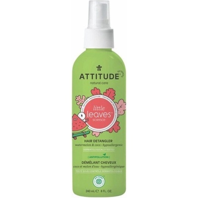 ATTITUDE Bio Spectra sprej pro snadné rozčesávání dětských vlásků little leaves s vůní melounu a kokosu 240 ml