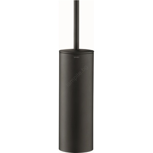 Duravit 99284600 - самостоятелна четка за тоалетна D-CODE, матово черно (DA0008)