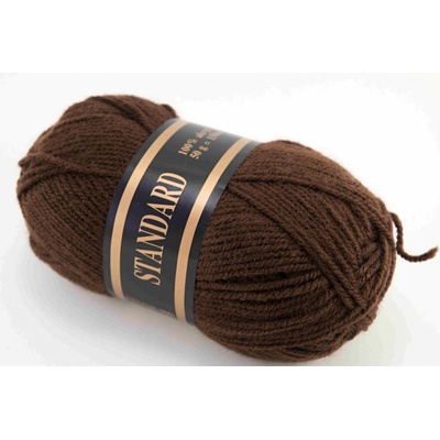 Priadza Standard - hnedá 890