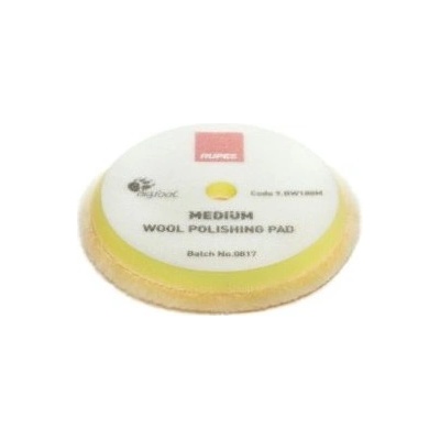 Rupes Yellow Wool Polishing Pad Medium 150/170 mm