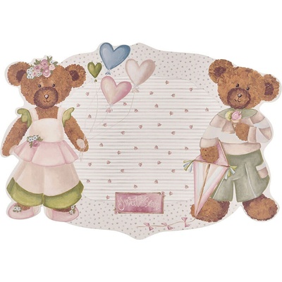Nuvole di Stoffa Prestieranie Sweet Bear vinyl 50 x 35 cm