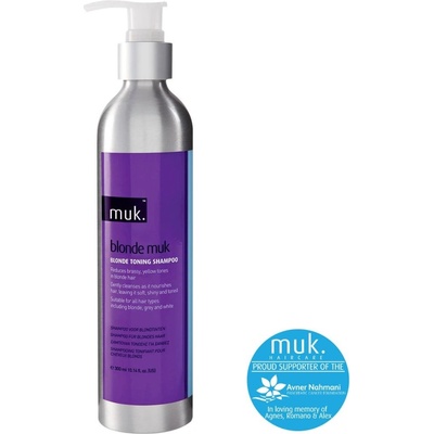 muk HairCare Tónovací šampon pro blond vlasy Blonde 300 ml