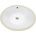 Inter Ceramic Мивка за баня ICC 5642, монтаж под плот, порцелан, бял, 56x42x18см (5642)