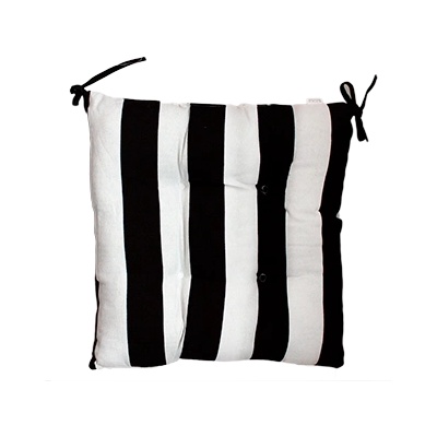 CN-Възглавница 45x45cm. №244 ЧЕРНО/БЯЛО РАЕ (5512) (0198804)