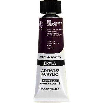 Daler-Rowney Cryla Artists’ АКРИЛНА боя Quinacridone Maroon 75 ml 1 бр (125075432)