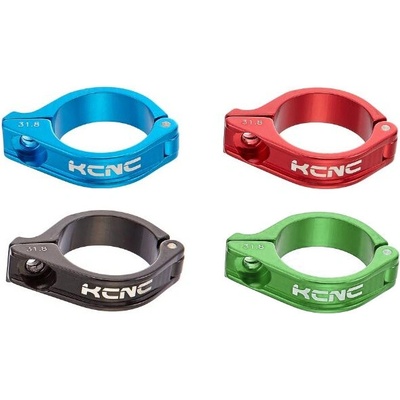 KCNC objímka na prešmykač, 34.9 mm čierna