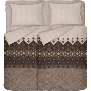 Image 1 of Dilios Двоен спален комплект КАФЕ с два плика 100% памук