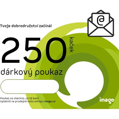 imago Darčekový e-poukaz 250 Kč